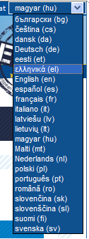 eu/cas/ Ezután megjelenik a lenti képen látható weboldal. 2.