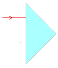 KÍSÉRLETI JEGYZŐKÖNYV, FELADATOK 1) Állítsa össze a kísérleti elrendezést: a) Rögzítse a Hartl-korongra a derékszögű prizmát úgy, hogy a 0 -nál beeső fénysugár az átfogó felezőpontján és a derékszögű