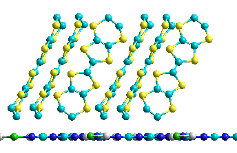 Measurement of interlayer hopping ESR of 2 coupled
