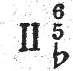 Ezek: 1. a mollbeli IV és 6-fordítása (dúrban : IV ). 2. a mollbeli II6 és II7 utóbbi leginkább alakban használatos (dúrban de előfordul - és 2- fordításban is. 3.
