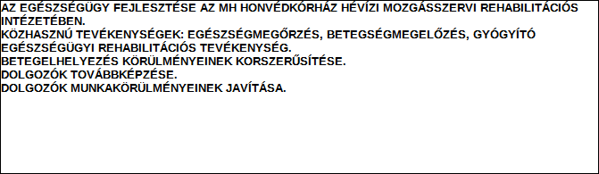 1. Szervezet azonosító adatai 1.1 Név 1.2 Székhely Irányítószám: 8 3 8 0 Település: HÉVÍZ Közterület neve: DR. BABÓCSAY Közterület jellege: utca Házszám: Lépcsőház: Emelet: Ajtó: 31 B 3 10 1.