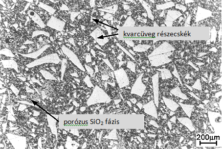 9. Szinterezett szilikátok A szilíciumoxid kerámiákat (SiO 2 ) (más néven szinterezett szilikátok vagy kvarz kerámiák) amorf szilícium oxid porokból szinterezik.