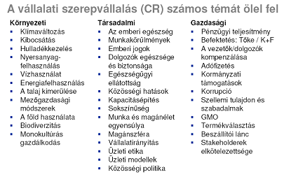 3.1.1. Az etikai tanácsadás fajtái Ha egy vállalat a társadalomért felelősen akar működni, és elhatározza, hogy ennek megfelelően alakítja ki vezetését, számos lehetséges terület jöhet szóba, amelyek