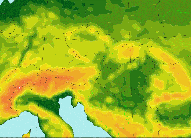 Regionális éghajlati modellek Forrás: PRUDENCE 2010.