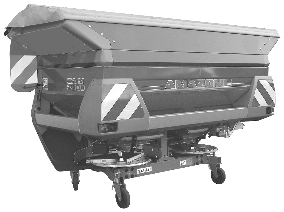 Kezelési utasítás az ZA-M Profis Hydro Hidraulikus hajtású műtrágyaszóró MG3460 BAG0040.7 09.
