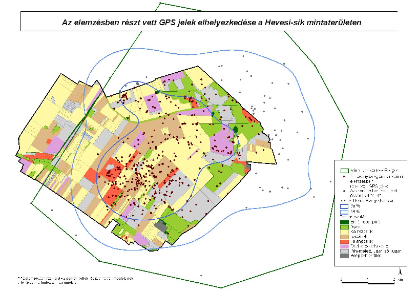 Elemzési eredménytérképek (Hevesi-sík