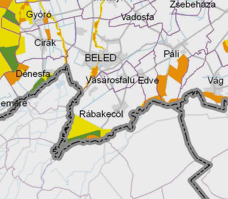 18 Gyır-Moson-Sopron Megye Területrendezési terve Kivonat a