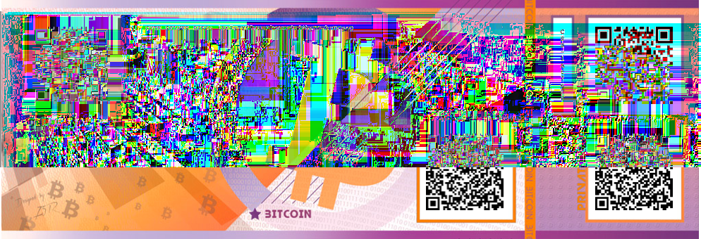 Figure 17. A bitcoinpaperwallet.com-ról származó papír tárca, ahol a titkos kulcs rejtve van.