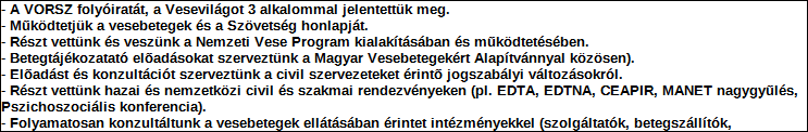 Támogatási program elnevezése: Támogató megnevezése: központi költségvetés Támogatás forrása: önkormányzati költségvetés nemzetközi forrás más gazdálkodó Támogatás időtartama: Támogatási összeg: -