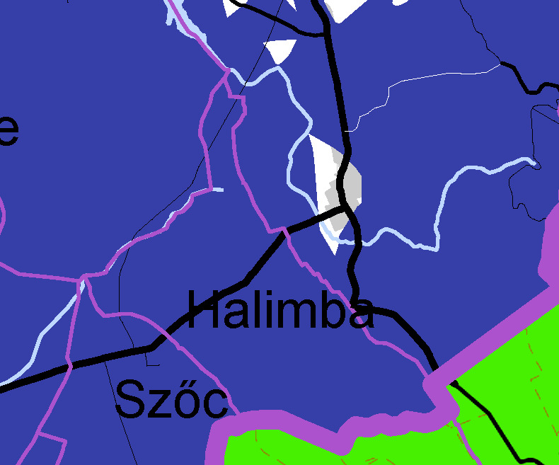 HALIMBA TELEPÜLÉSRENDEZÉSI ESZKÖZEINEK MÓDOSÍTÁSA 22 A Veszprém megyei Területrendezési terv (VMTRT) (2005-ben jóváhagyva, 2011-ben módosítva) Halimba területére vonatkozóan az alábbiakat