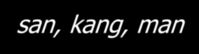 A szókészlet három rétege 1. Ősi, eredeti koreai szavak (40 45 százalék): hae, sŏm, kae 2. Sino-koreai szavak (50 60 százalék): san, kang, man 3.