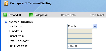 7 IP cellaállomások csatlakoztatása 6. Az alapértelmezett IP cím beállításához, állítsa az IP-CS 7. DIP kapcsolóját (a Fix IP beállítás üzemmód kapcsolót) ON (Be) pozícióba.