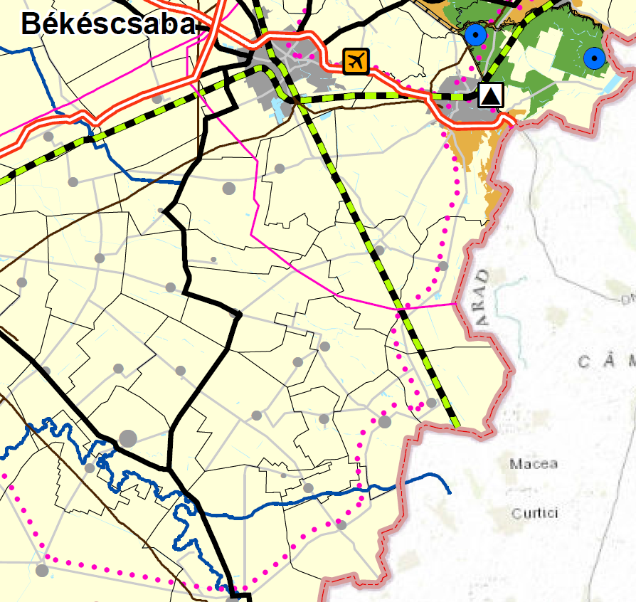 Csanádpalota Város Településrendezési Tervének módosítása 2015 1.