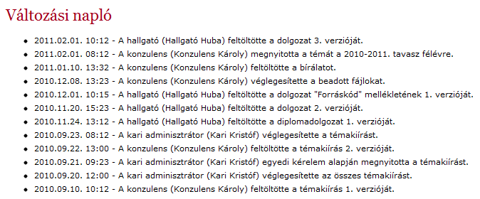 19. ábra - Elbocsátó-befogadó nyilatkozat feltöltése Erre a fájlra is ugyanazok a korlátozások vonatkoznak, mint a portál többi részén feltöltött dokumentumokra: maximum 15 MB méretű, PDF formátumú