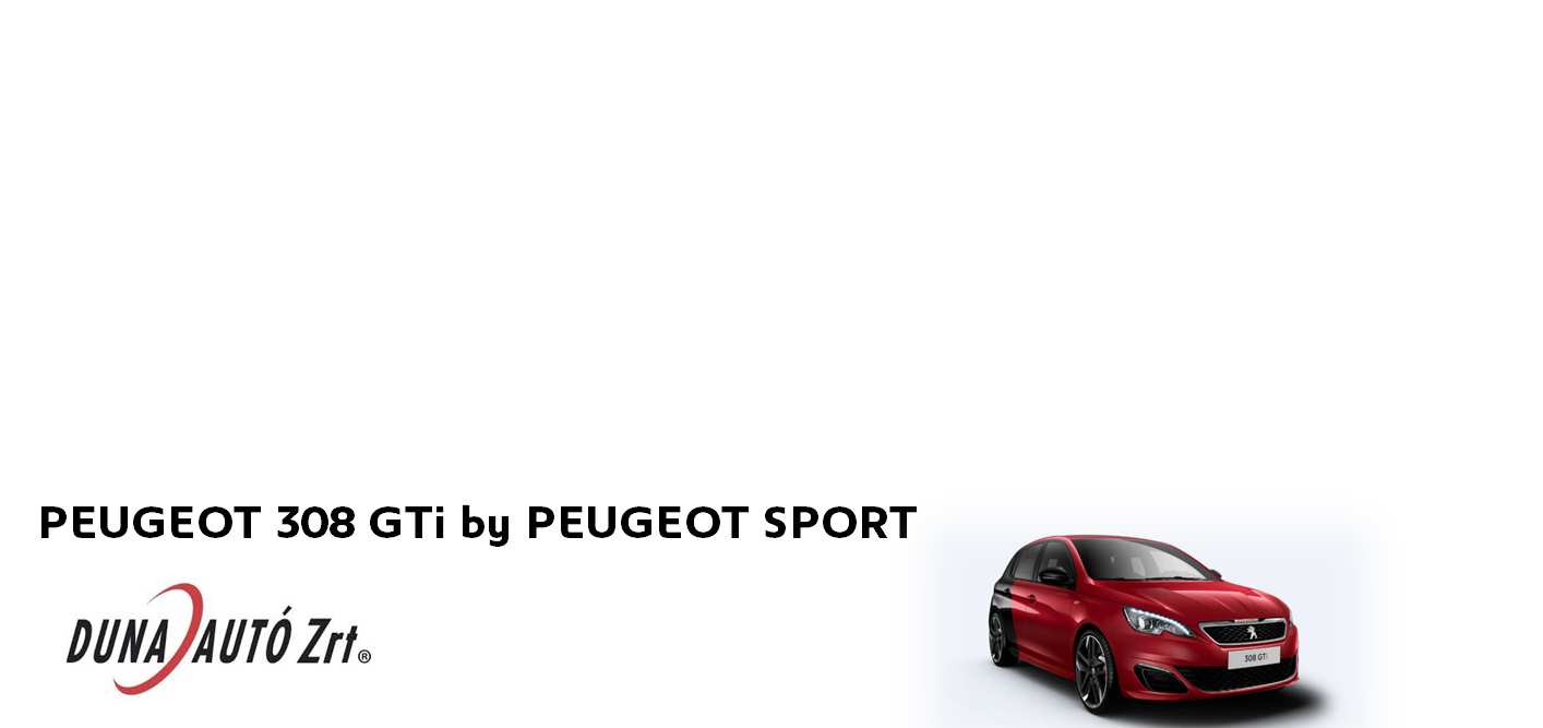 PEUGEOT 308 GTi by PEUGEOT PORT