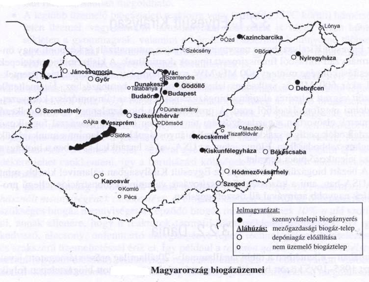 HAZAI VISZONYLAT A biogáz megtisztítása után a kapott bioföldgáz ma már az országos(vagy helyi) földgázvezetéken keresztül értékesíthető, a hazai gáztörvény minőségi kritériumai által szabályozva.