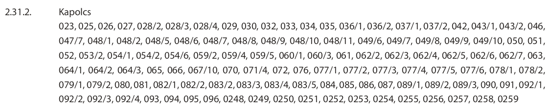 KAPOLCS KÖZSÉG TELEPÜLÉSRENDEZÉSI ESZKÖZEINEK MÓDOSÍTÁSA VÉLEMÉNYEZÉSI TERVDOKUMENTÁCIÓ 15 A települési övezetre a Balaton törvény 37. -a vonatkozik a következők szerint: 37.