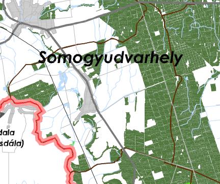 rendeletével, módosított területrendezési tervének kivonatai a község érintettségével: övezetei: Érintettség / jelmagyarázat területe Országos ökológiai hálózat övezetei a kiváló termőhelyi adottságú