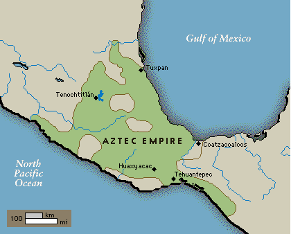 Az AZTÉK birodalom Hasonló fejlettségre tett szert, mint a Maja Birodalom.