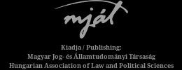 Bátyi Emese PhD-hallgató, VIII. évfolyam Vol. VIII Miskolci Egyetem Állam- és Jogtudományi Kar 2014/3. szám No. 3/2014 TÁMOP/Apáczai Csere János doktorandusz ösztöndíjas Tanulmány Article www.dieip.