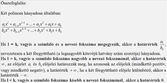 Sorozatok 7.2.5. összefoglalás 7.2.6. 5. feladat Mit tegyünk, ha gyök is szerepel a feladatban? Először azt az esetet vizsgáljuk, amikor csak a nevezőben, vagy csak a számlálóban van gyök.