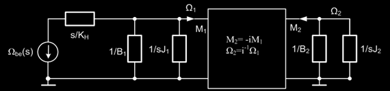 Hajtómű dinamikai modelljei, a mechanikai időállandó kérdése egyes részeket külön-külön kell vizsgálni free-body diagramjaik alapján.