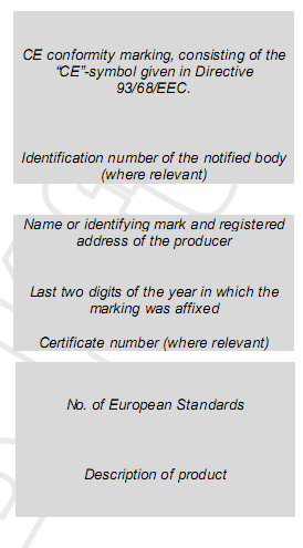 CE jelölés CE jelölési információk amennyiben a fontos, kötelező