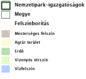 tud fejlesztéseket végezni. A 8-as főúttól délre természetvédelmi területek, nyugati irányban pedig Natura 2000-es területek találhatóak.