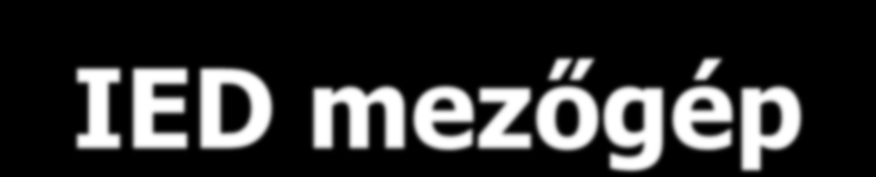 MAB3- mezőgép I/O tulajdonságok Hot-Swap kártyák Működés monitoring Működés közben cserélhető Redundáns tápegység Terhelés elosztás Monitoring: U, I, T Hot-Swap lágy indítással Közvetlen csatolású