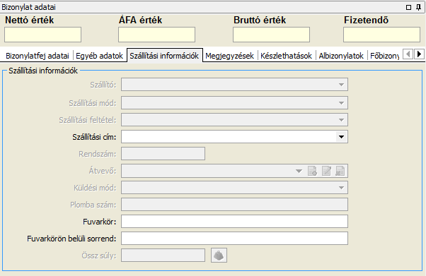 Árkategória árfolyam Árkategória árfolyamának megadása. A ikonra kattintva meg tudja jeleníteni az aktuális és a korábbi devizaárfolyamokat.