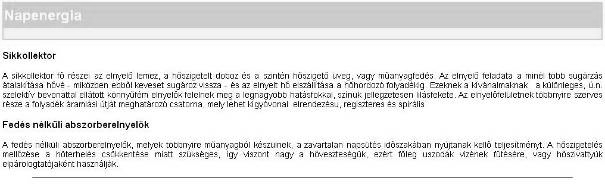 16. Készítse el az oldal főcímét a mintán látható forma szerint a táblázaton belül az első sorban: balra igazított, 24 pontos betűméretű, Arial típusú, félkövér és fehér színű! 17.