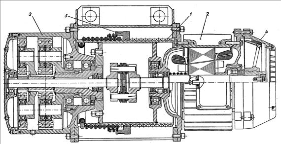 4. Emelőgépek A villamos emelődob olyan emelőszerkezet, amelynél az emelőmotor, a fogaskerék-áttétek, a kötéldob és a fék zárt egységet képeznek. (4.9.