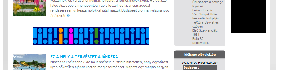 Hirdetési méretek és árak (nettó listaárak) Megjelenítés helye Kihelyezés időtartam Fekvő banner Álló banner Egy hónap 90 000 90 000 Főoldal Három hónap 225 000 225 000 Hat hónap 285 000 285 000