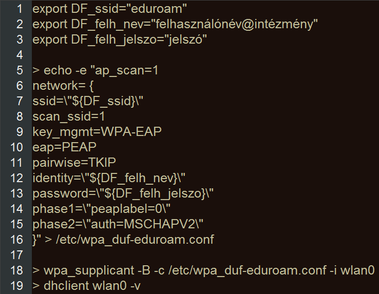 ( EDUROAM tag,