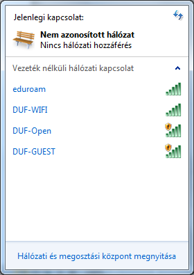 Microsoft Windows 7 Kattintsunk a Hálózati