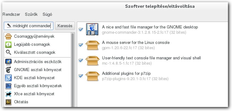 LINUX KLIENSEK KONFIGURÁLÁSA Telpítés befejezése Ha a Futtatásra kattint, akkor a program el fog indulni. Ha a Bezárásra, akkor ellenőrizheti, a telepített program állapotát.