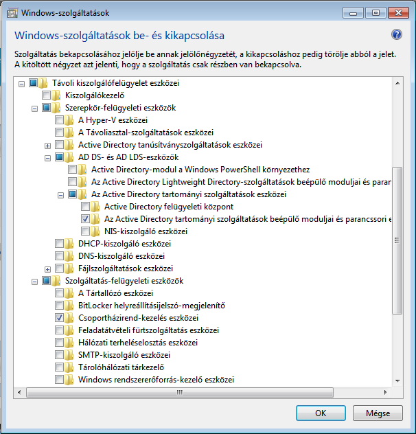 ACTIVE DIRECTORY FUNKCIONALITÁS A SULIXERVERBEN 21.5 