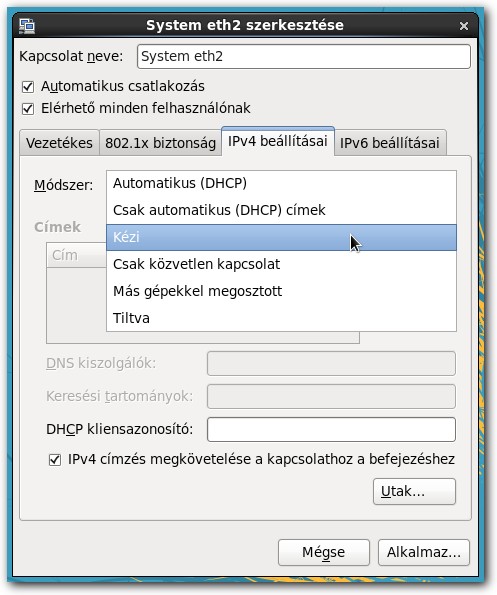 Ha egy termet egy interfészhez sem ad hozzá, akkor a terem gépei terheléstől függően fognak az egyes interfészeken kommunikálni8.