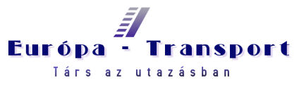Általános Szerződési Feltételek Európa-Transport Jelen Általános Szerződési Feltételek ( ÁSZF ) az Európa-Transport (Szakmai Cégtudakozó Kft., 1141 Budapest, Szugló utca 82.