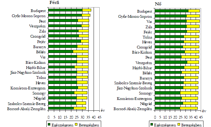 A születéskor várható élettartam - és ebből az egészségben várható élettartam - a jólét egyik legfontosabb jelzőszáma.