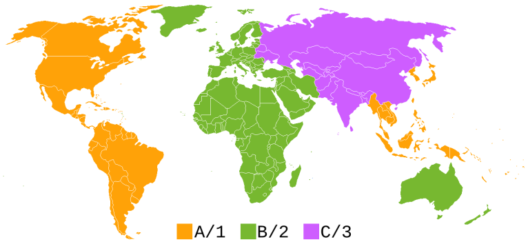 DVD régiókód 6 régiókód 1 - USA, Canada 2 - Japan, Europe, South Africa, Middle East, Greenland 3 - S.