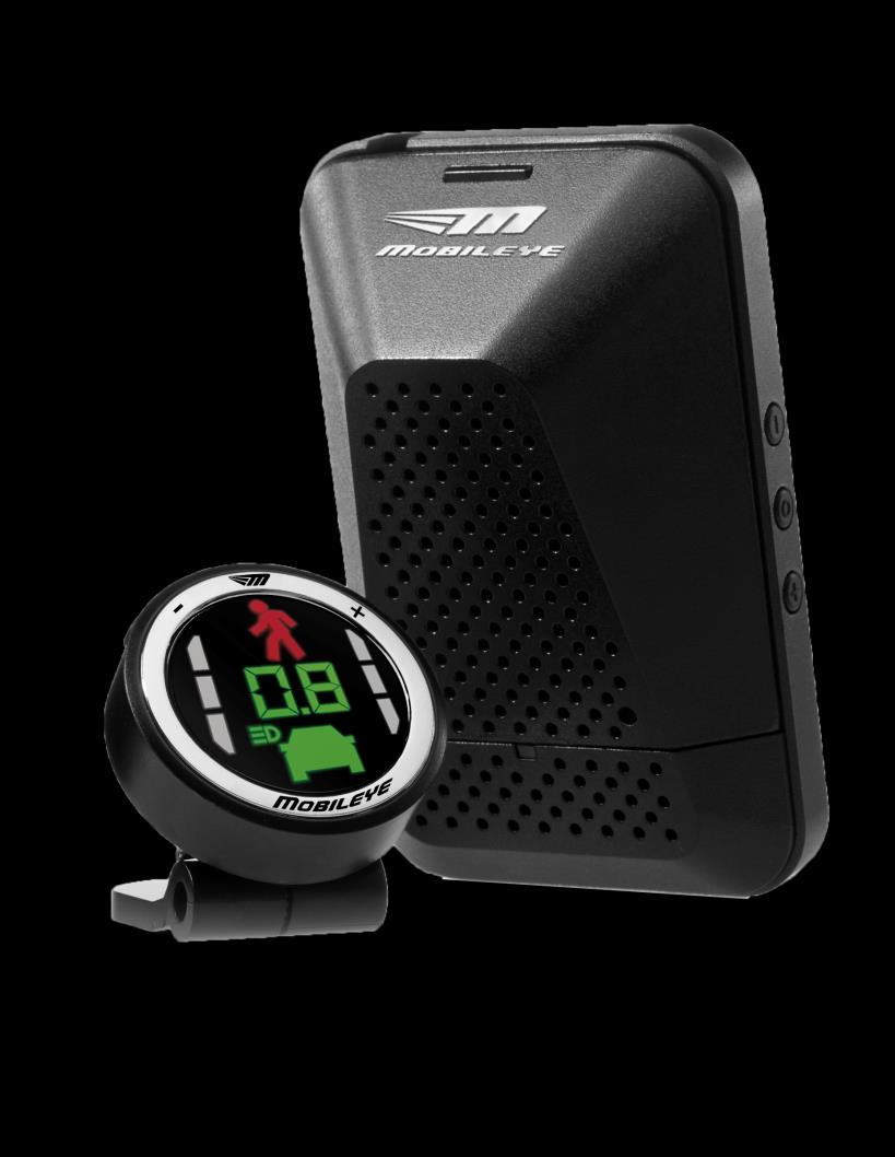 Mobileye utólagos megoldása Hasonlóan, mint a gyárilag szerelt