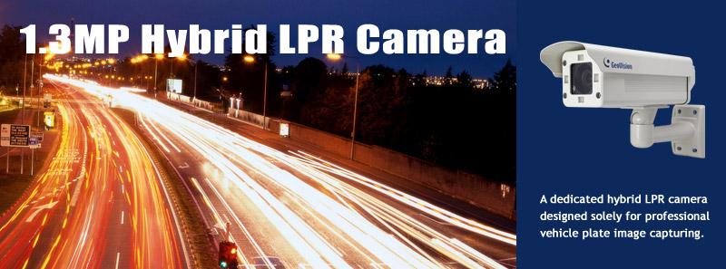 Mega Pixel IP kamera rendszámfelismerésre GV-Hybrid LPR