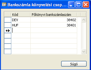 C) Pénzügy 38/235 BANK DEV: devizás bankszámlakivonat könyvelése BANK HUF: forintos bankszámlakivonat könyvelése. A bankkivonat tételei lekönyvelődnek a bankszámlákra és a főkönyvi könyvelésbe.