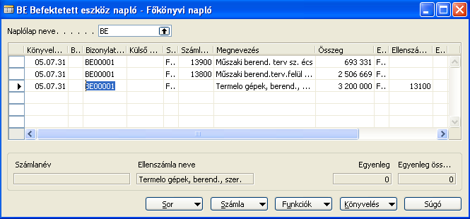 D) Befektetett eszközök 99/235 D.6. Példa: Az IFA teherautó totálkáros lett 2005.07.31-én. Könyvelje le a terven felüli értékcsökkenését és a kivezetését.