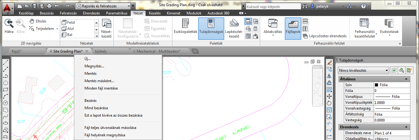 AZ AUTOCAD LT 2016 ALAPJAI 65 egy steel nevű kitöltési mintánk, akkor a parancssorba a steel szót begépelve, majd a rajz kitöltendő objektumába kattintva azonnal alkalmazhatjuk a kitöltést.