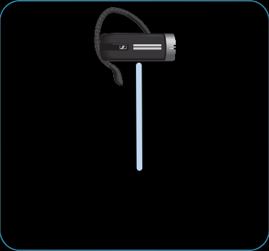 A headset üzembe helyezése Akku töltöttségi szint kijelzés az Apple iphone képernyőjén Ha a headsetet iphone-nal párosítja, az iphone képernyőjén a headset töltöttségi szint kijelzése is megjelenik.