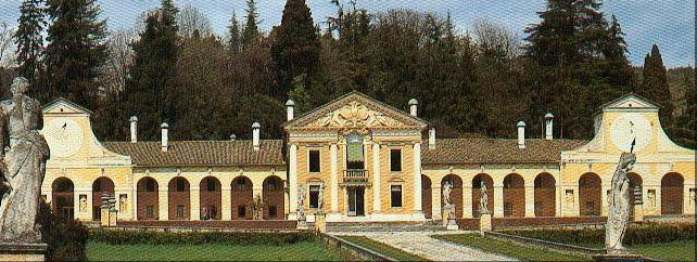 Villa Barbaro - 1558-ban kezdődött meg az építése.