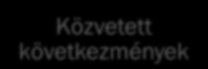 Kockázatok kezelése 7 Ok megszüntetése Előfordulás lehetőségének csökkentése Hatások csökkentése Közvetlen következmények Kockázat viselése Közvetett