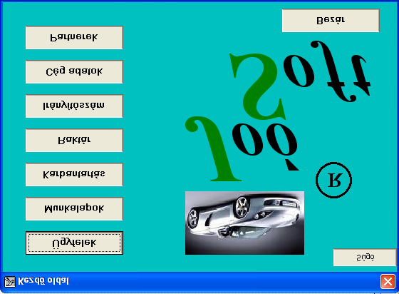 A program els indítása Mikor el ször futtatjuk a nyilvántartó programot, az alábbi párbeszédablakkal találkozunk. 1.